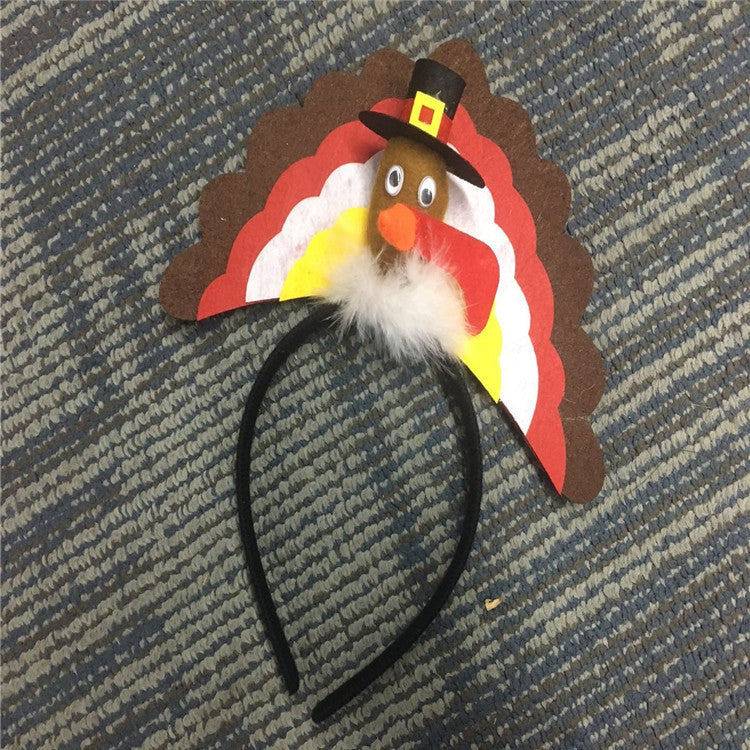 Thanksgiving Turkey Headband Accessory