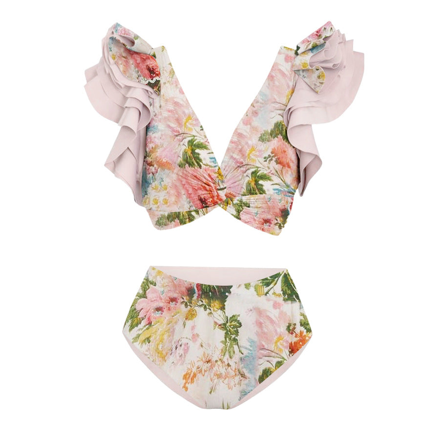 Women's One-Shoulder Embellished Bikini Set - product image 50