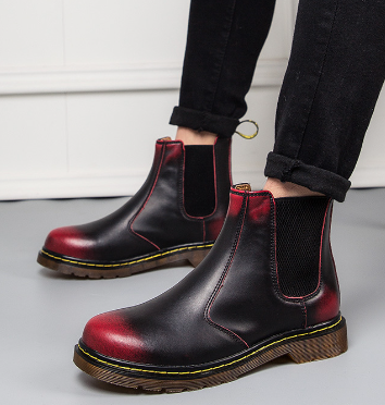 Women's Cowhide Chunky-Heel Martin Boots - product image 2