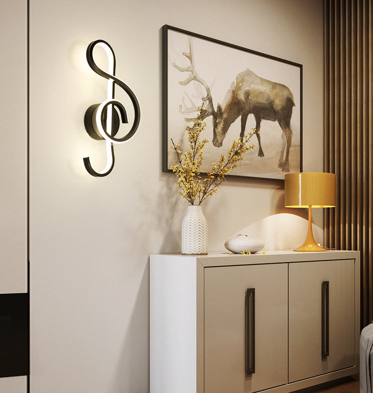Modern LED Corridor Ceiling Light with Acrylic Design