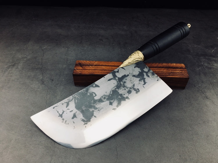 Longquan Handmade Chef's Knife - Forged Manganese Steel