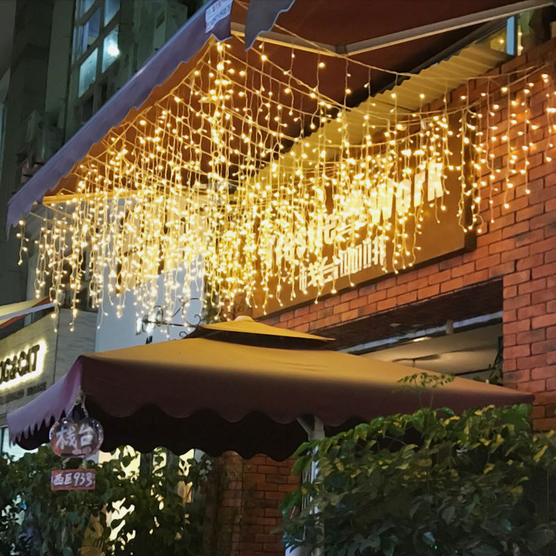 LED Starry Icicle Light String Decorations