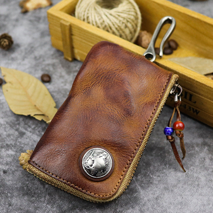 Guangzhou Maqidun Leather Vintage Handmade Key Case