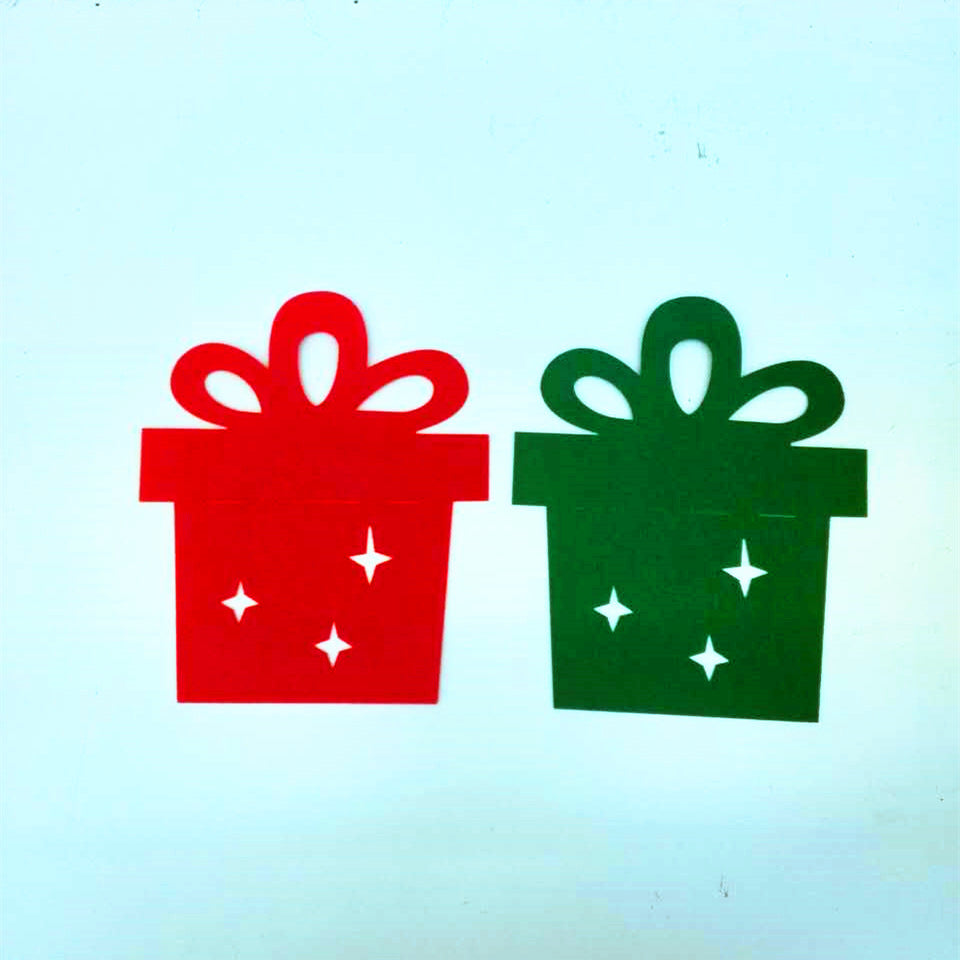 Christmas Triangle Banner Decoration with Letters