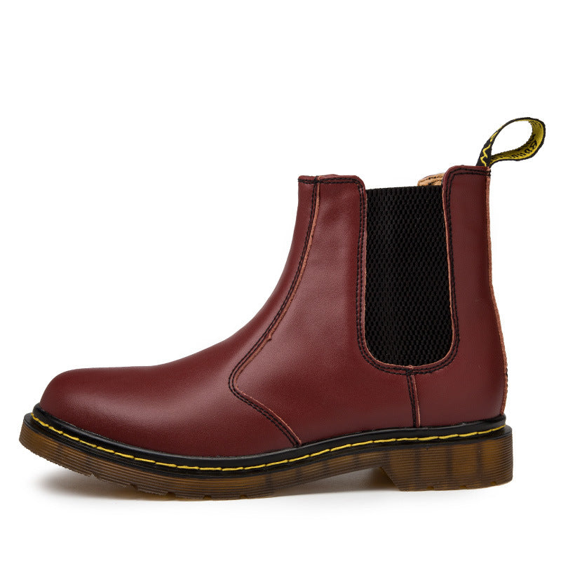 Women's Cowhide Chunky-Heel Martin Boots - product image 28