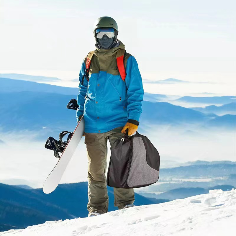 Large Capacity Waterproof Ski Gear Bag with Oxford Fabric