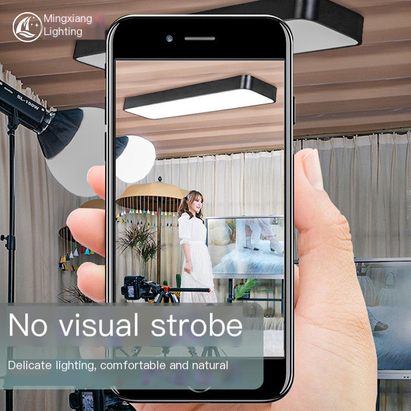 LED Live Streaming Light with Remote Control (Tri-Color)