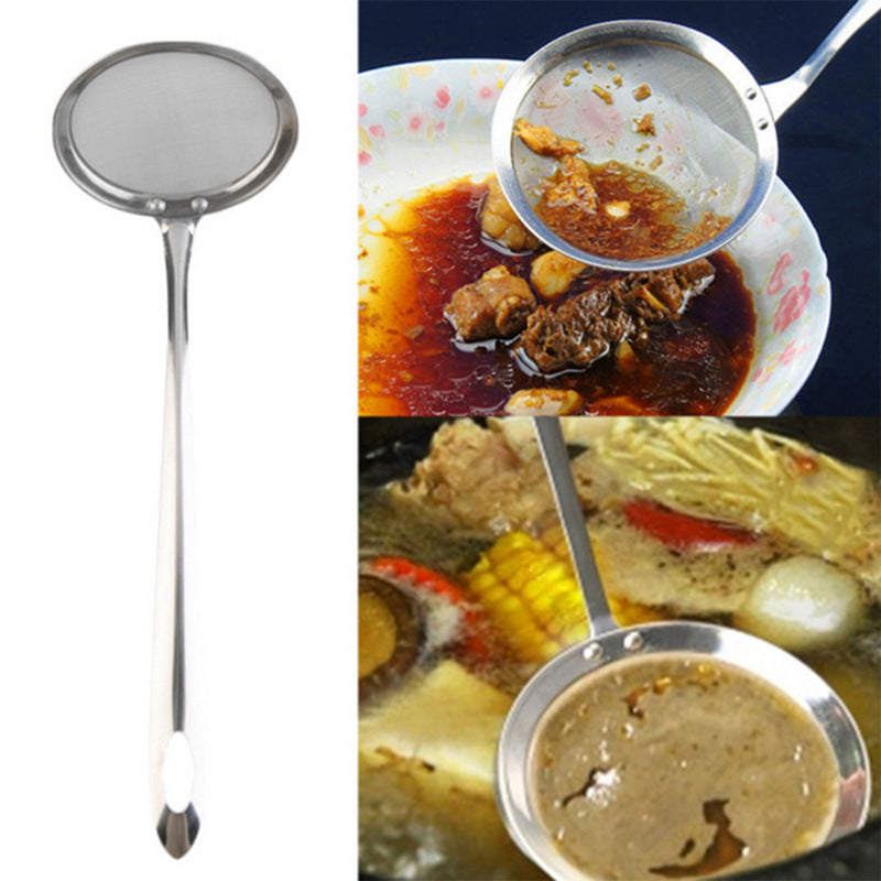 Stainless Steel Small Oil Scoop for Hot Pot Soup