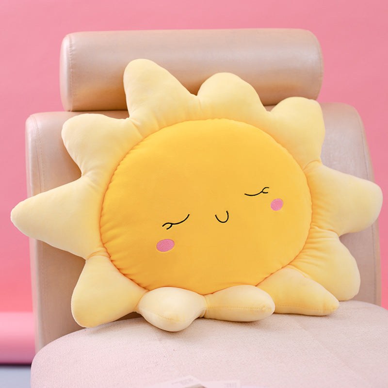 Kawaii Sun & Cloud Plush Pillow - product image 9