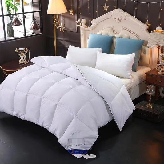 Hilton Hotel Thick Velvet Comforter for Autumn/Winter
