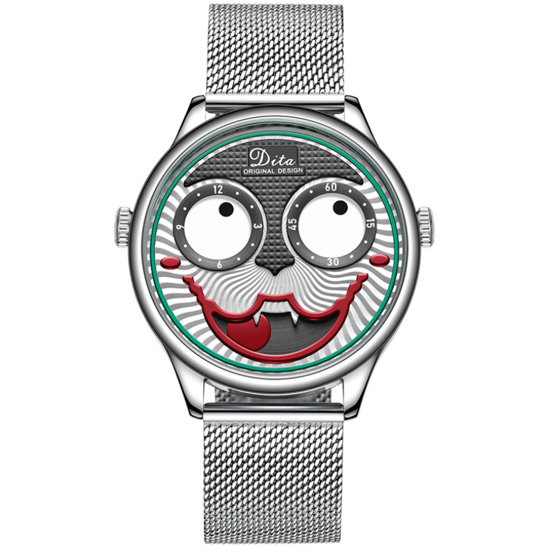 Russian Clown Men's Waterproof Quartz Watch Concept