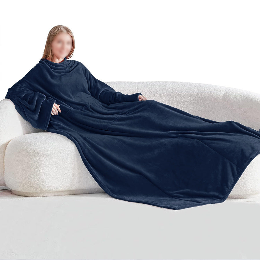 Wearable Blanket with Extra Large Pocket for Comfort