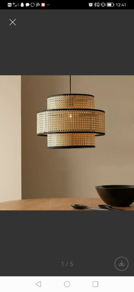 Japanese Style Nordic Pendant Light for Home Decor