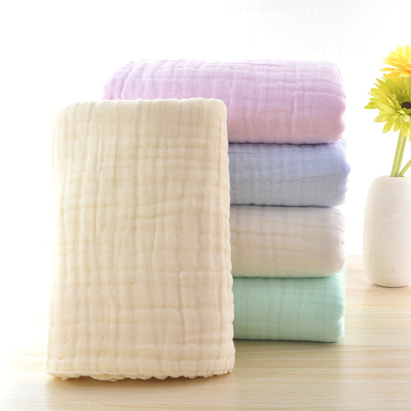 Cotton Baby Blanket, Six-Layer Ruffled Design