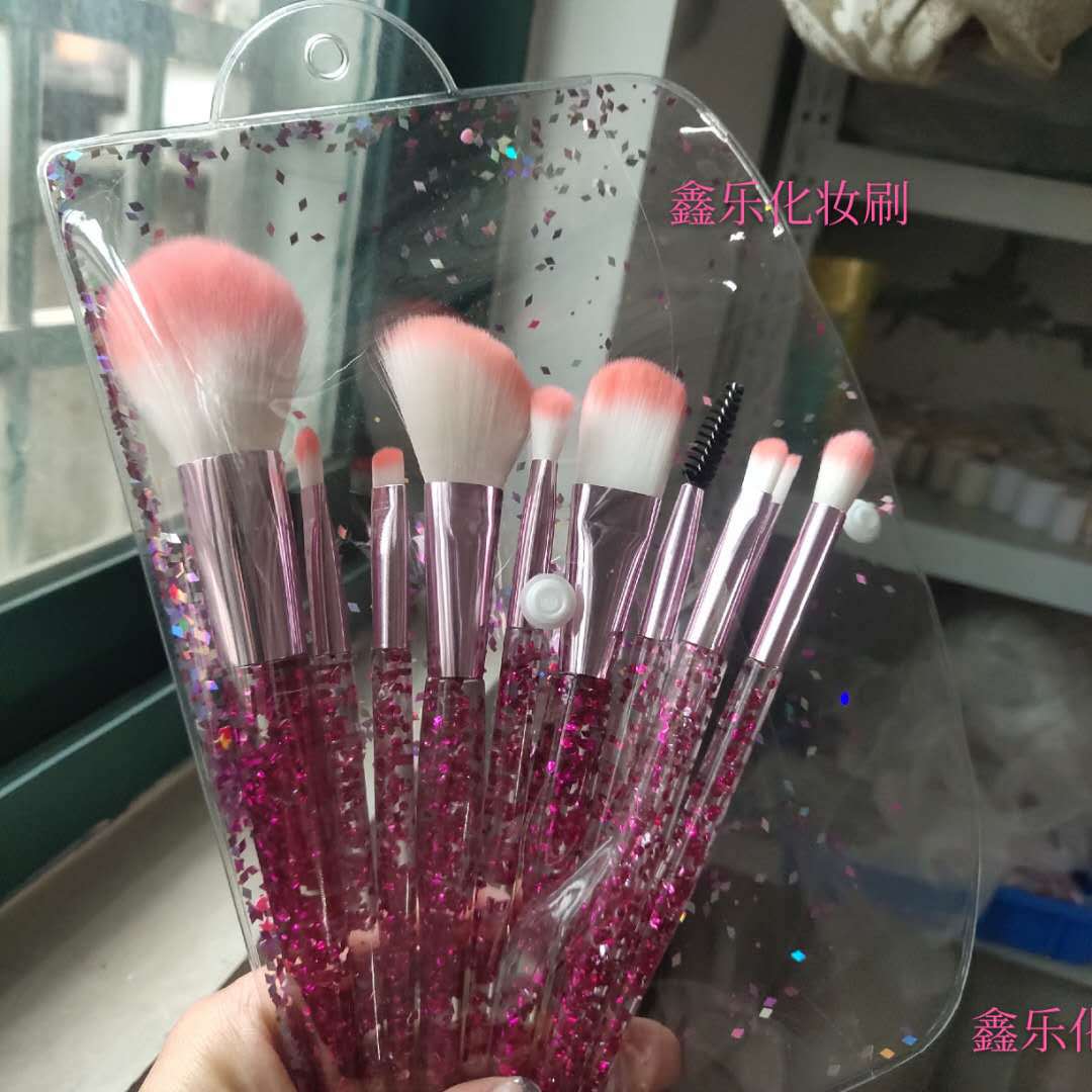 10-Piece Makeup Brush Set for Beauty and Blending - product image 10