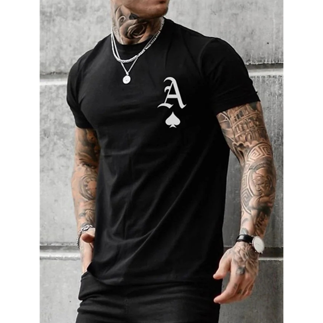 Men's High-Street Graphic T-Shirt