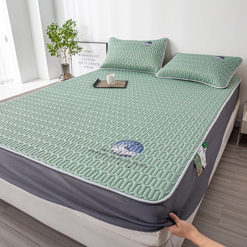Thickened Latex Cooling Bed Sheet Set for Summer