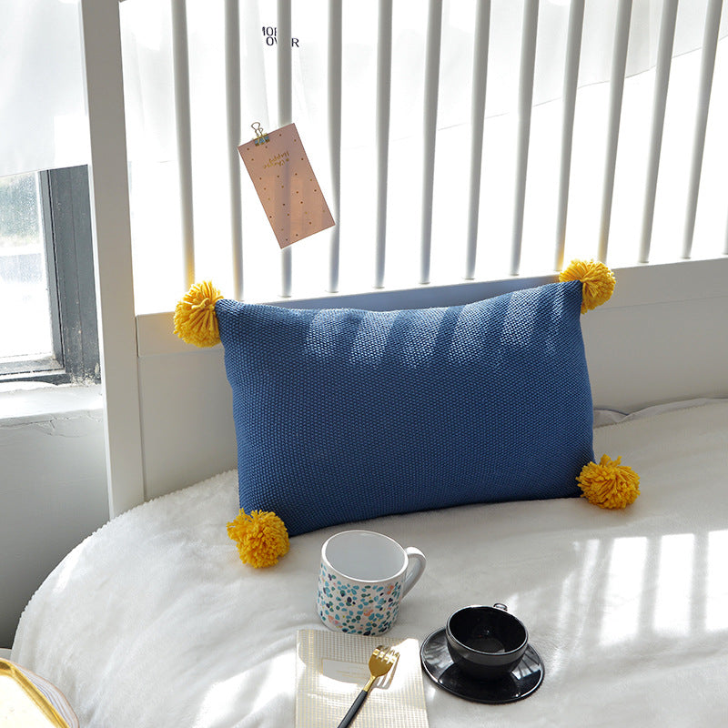 Danish-Style Colorful Ball Sofa Pillow - product image 7