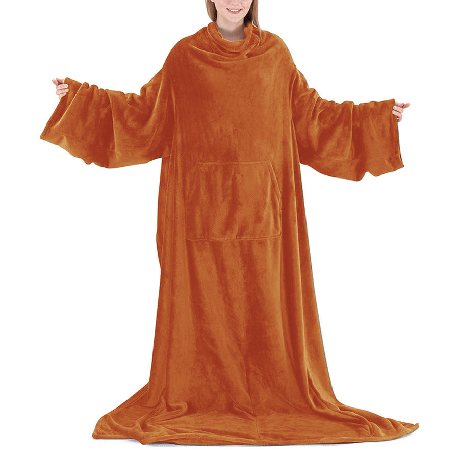 Wearable Blanket with Extra Large Pocket for Comfort