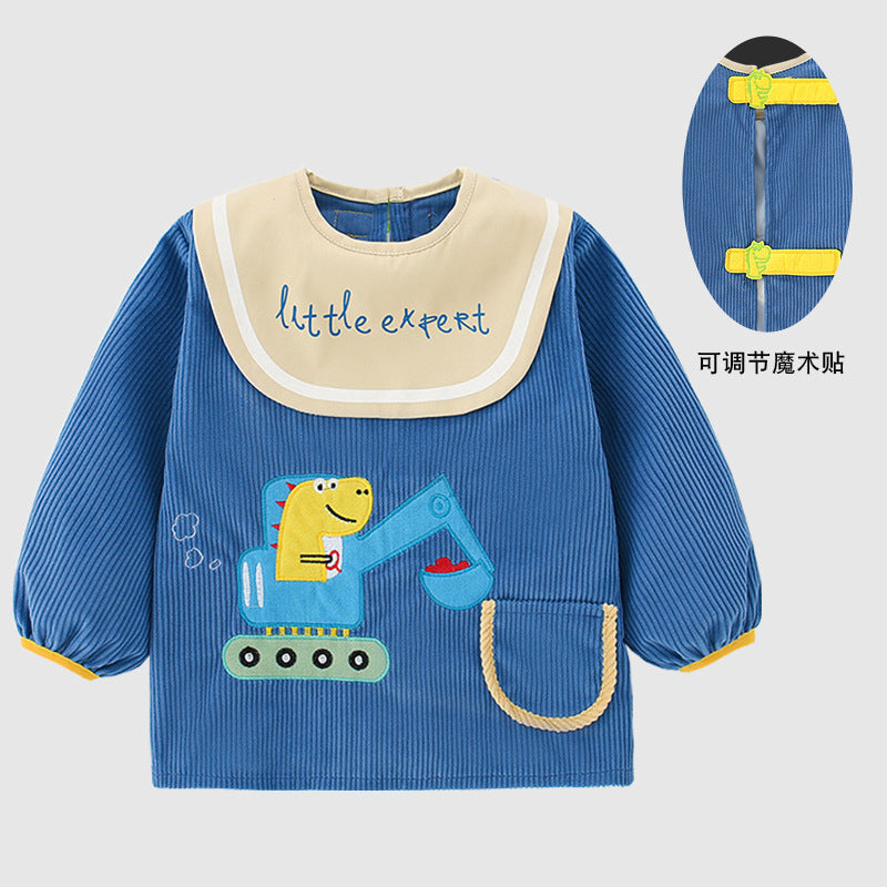 Reversible Waterproof Boys Bib