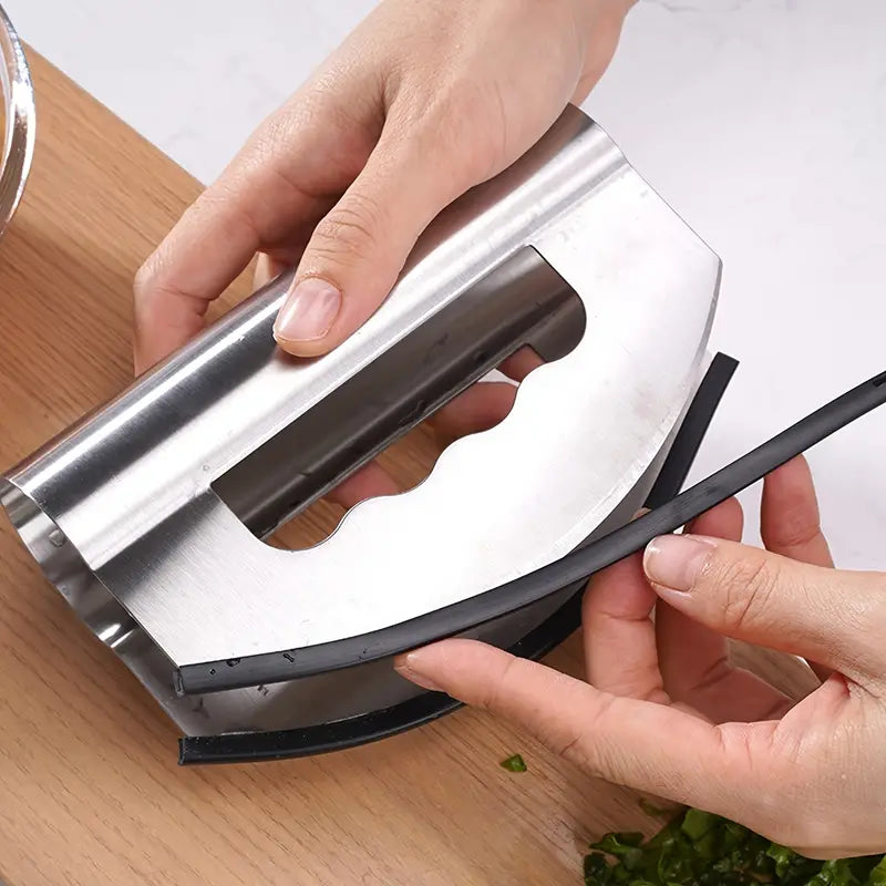 Stainless Steel Vegetable Chopper with Blade Protector