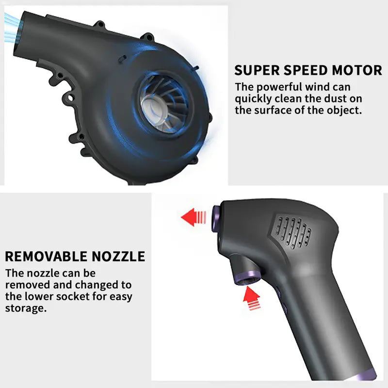 Cordless Electric Keyboard Air Duster - product image 3