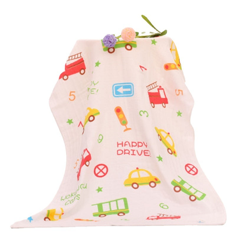 Cartoon Honeycomb Kids Bath Towel - product image 7