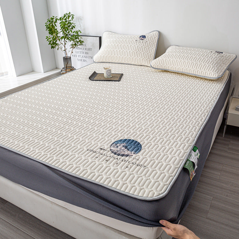 Thickened Latex Cooling Bed Sheet Set for Summer