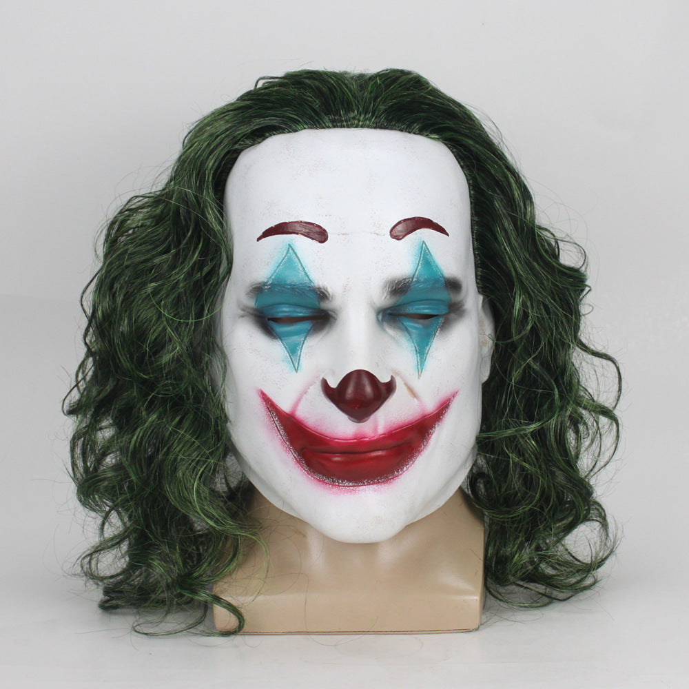 Batman Joker Latex Mask for Halloween Cosplay Costume