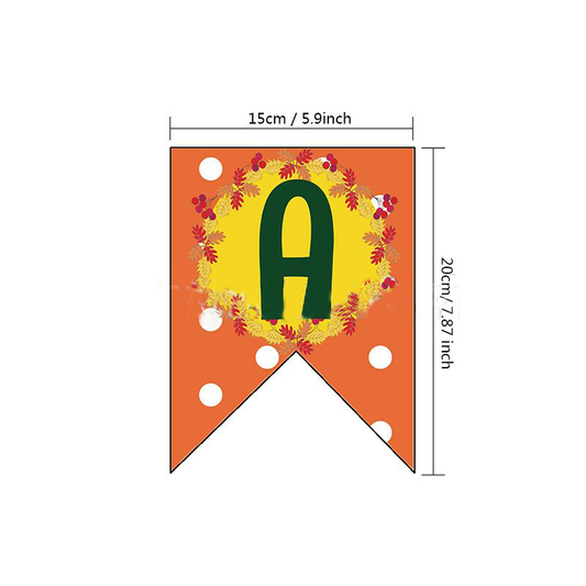 Thanksgiving Banners for Harvest Party Decorations