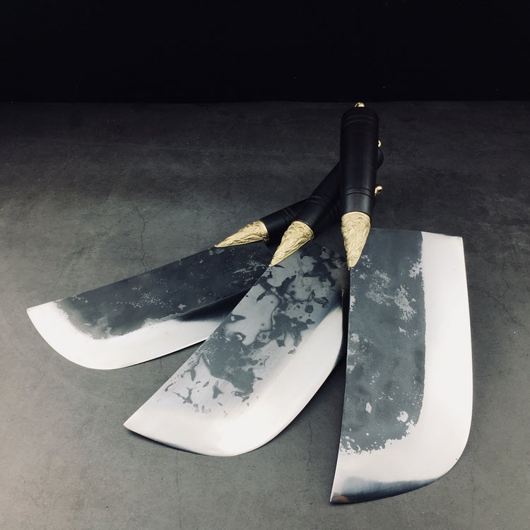 Longquan Handmade Chef's Knife - Forged Manganese Steel