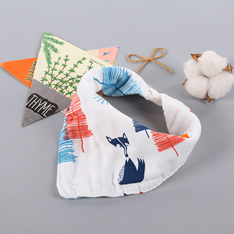 Soft Cartoon Triangle Baby Towel