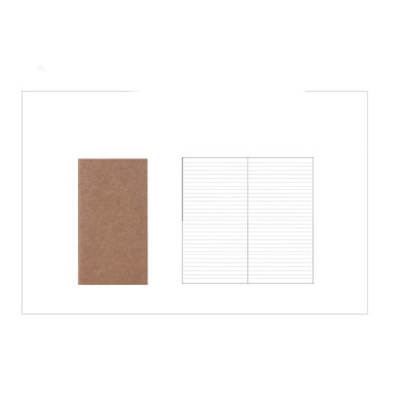 Standard 21*11 Travel Notebook with Kraft Paper Inserts