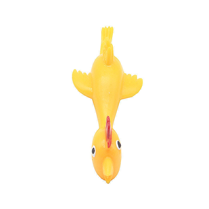 Wall Stick Slingshot Catapult Chicken Toy for Kids