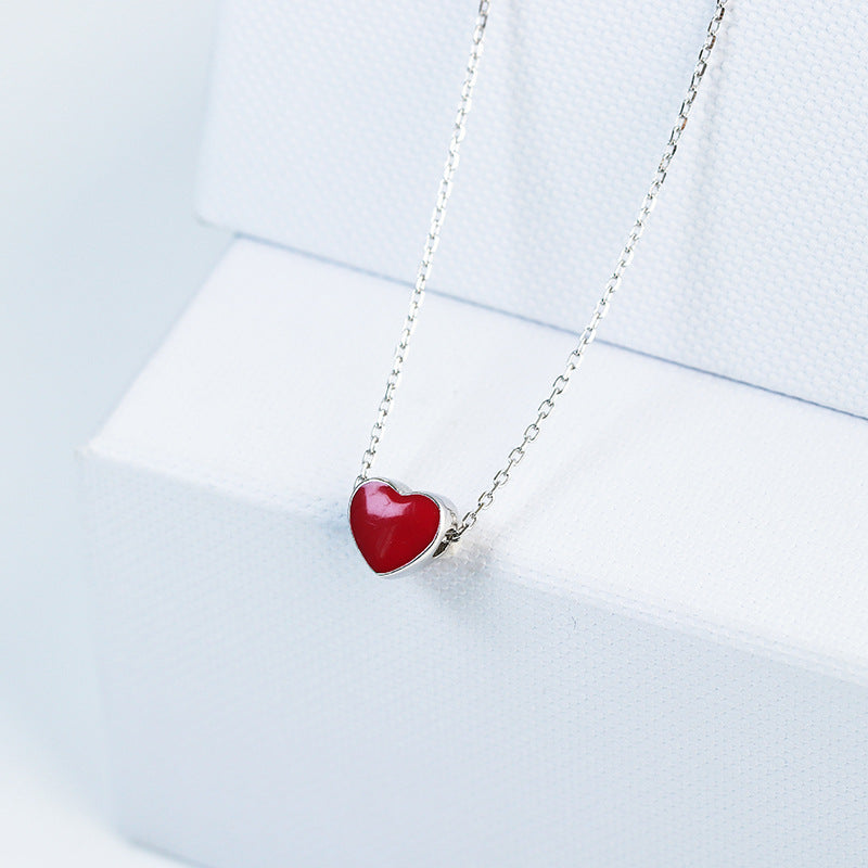 S925 Silver Color-Changing Heart Necklace - product image 4