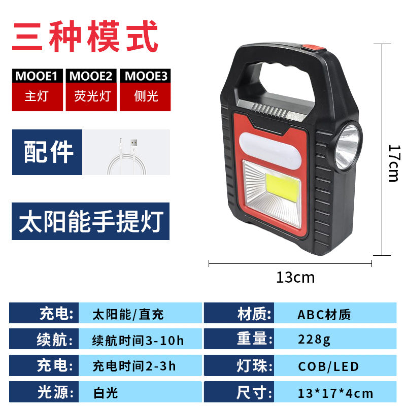 Portable Solar Camping Lantern with USB Charging - product image 8