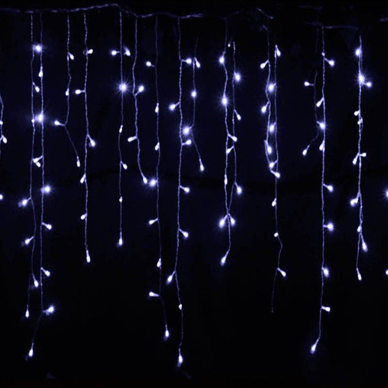 LED Starry Icicle Light String Decorations