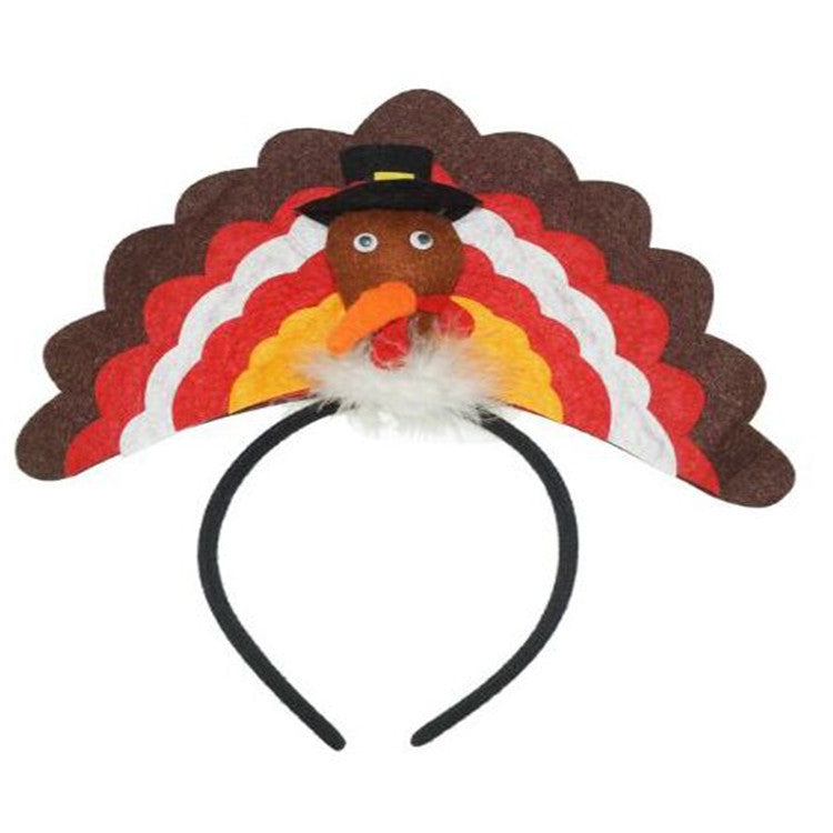 Thanksgiving Turkey Headband Accessory