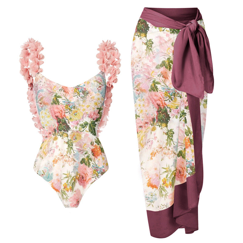 Women's One-Shoulder Embellished Bikini Set - product image 10