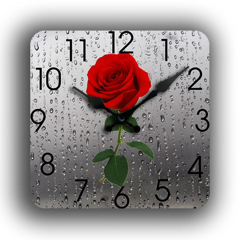 Nordic Creative Silent Wall Clock - 12 Inch, Direct Sale