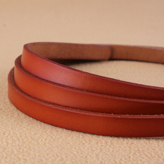 Korean Style Knot Genuine Leather Belt in Multiple Colors