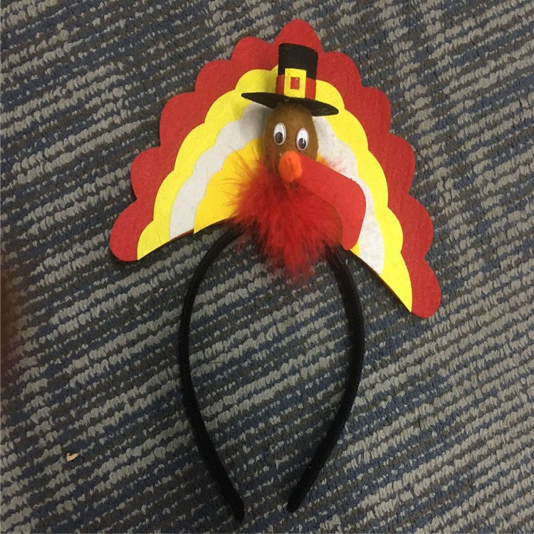Thanksgiving Turkey Headband Accessory