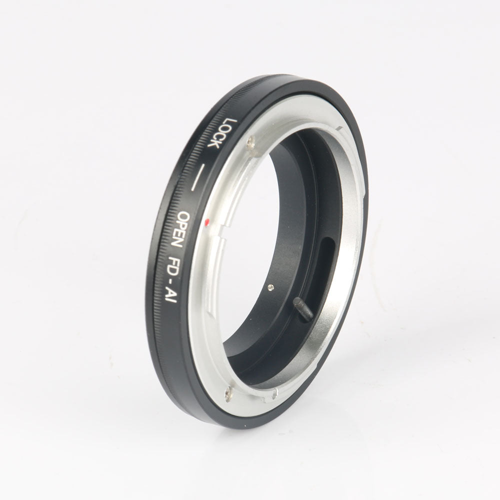 Canon FD Lens to Nikon AI Macro Adapter Ring