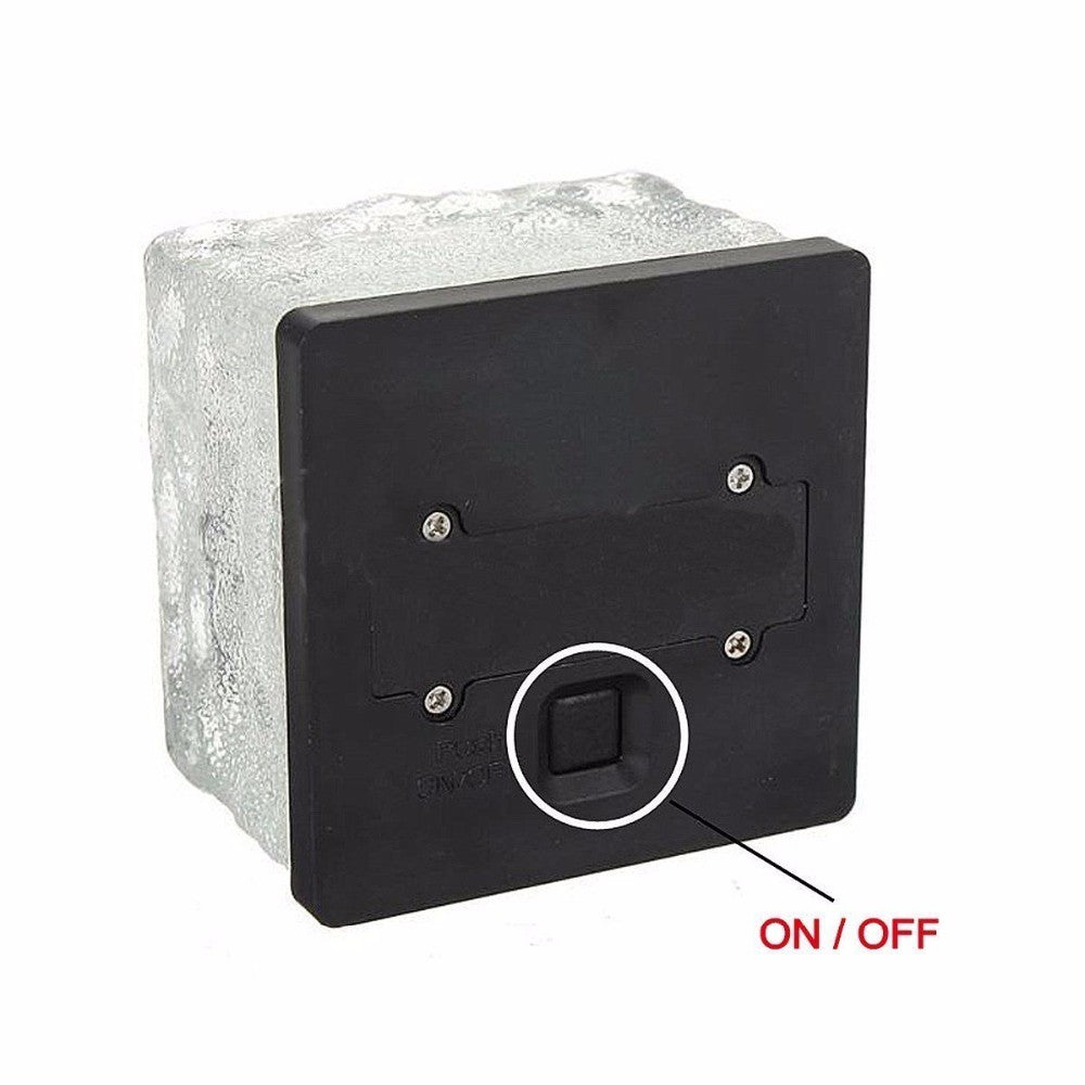 Solar Glass Brick Lawn Light - product image 5