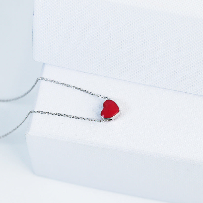 S925 Silver Color-Changing Heart Necklace - product image 3