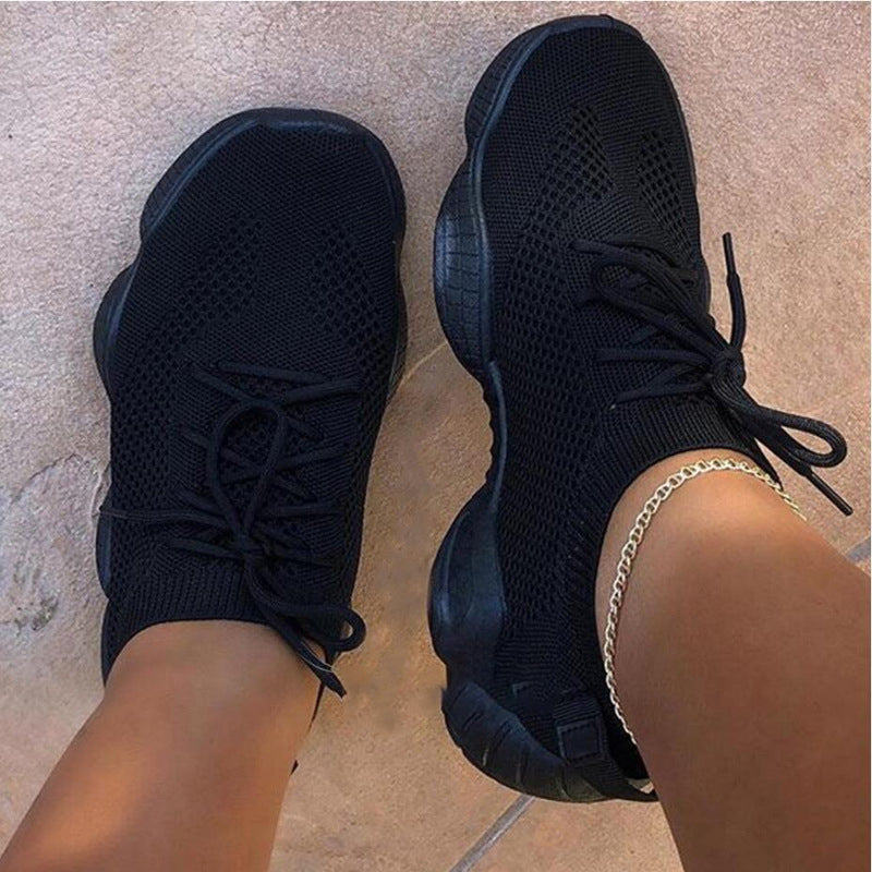 Breathable Candy Color Mesh Flats for Women