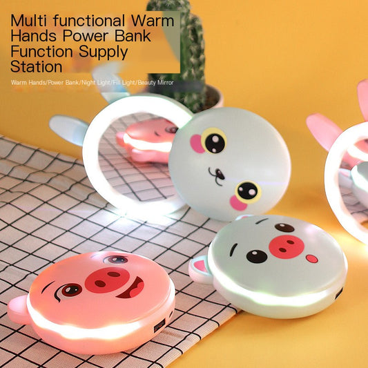 Cartoon Rechargeable Hand Warmer & Power Bank (Bunny)