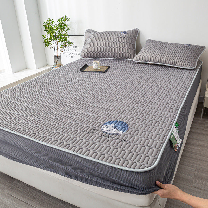 Thickened Latex Cooling Bed Sheet Set for Summer