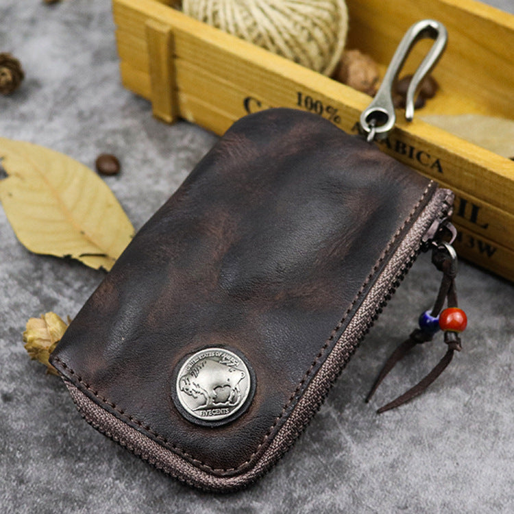 Guangzhou Maqidun Leather Vintage Handmade Key Case