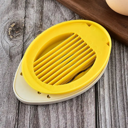 Multifunctional 1pc Plastic Egg Slicer Tool